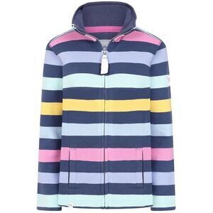 Lazy Jacks Womens/Ladies Contrast Striped Jacket / Multicolored